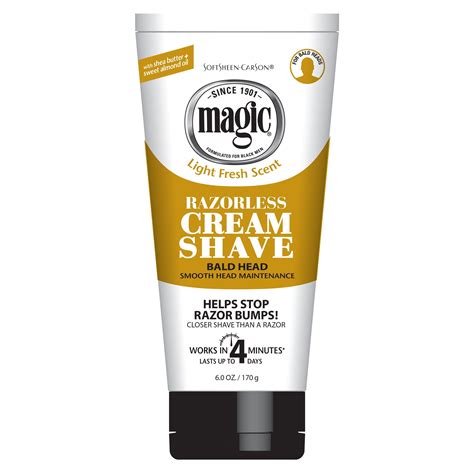 Magic razorless cream
